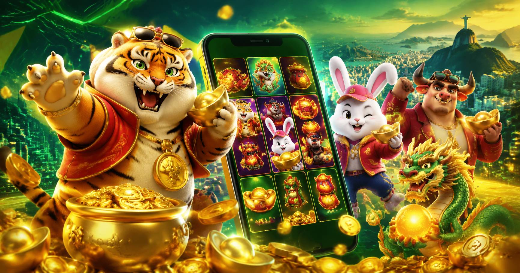 Jogos Fortune Brasil 2026: Guia Completo dos Jogos Fortune Tiger, Rabbit, Ox e D